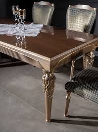 Well, my friend, let me point you toward our extension tables. Casa Padrino Luxury Baroque Dining Table Brown Silver Copper Gold 202 X 102 X H 79 Cm Solid Wood Kitchen Table Dining Room Table Dining Room Furniture In Baroque Style