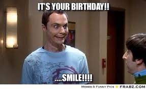 Big Bang Theory Birthday Memes