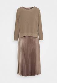 Weitere ideen zu hochzeitskleid, hochzeit, kleid hochzeit. Riani 2 In 1 Strickpullover Rocca Sand Zalando De