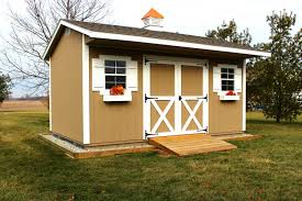 With 6' sidewalls, there is more than enough room to add shelving or a loft. Beachy Barns Building Quality Sheds In Ohio Since 1982