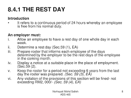 The employment act, 1955 is the main legislation on labour matters in malaysia. Ppt Topic 8 Cont D The Employment Act 1955 Powerpoint Presentation Id 6175408