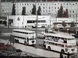 Berlin 1950er Am Fehrbelliner Platz In Wilmersdorf Berlin Berlin Spandau Bvg Berlin