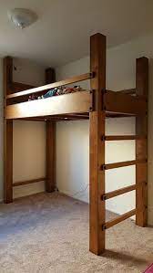 Twin Xl Over Queen Bunk Bed 2020 Diy Loft Bed Bunk Bed Plans Loft Bed Plans