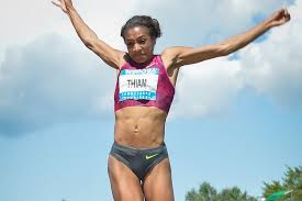 Nafissatou thiam of belgium competes in the women's heptathlon shot put during day six of 17th iaaf world athletics championships doha 2019 at khalifa international stadium on october 02, 2019 in. Nafissatou Thiam Alchetron The Free Social Encyclopedia