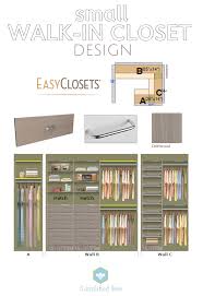 We teach you how to design your custom closetcheck out our socials for more information or to contact us. Our Small Walk In Closet Design Simplified Beesimplified Bee