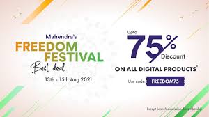Britishers ruled india for almost 200 years. Mahendra S Freedom Festival Best Deal 13 15 August 2021 Youtube