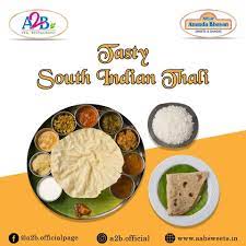 Pure Vegetarian Restaurants In Adyar Chennai A2b Veg Restaurant Indian Food Menu South Indian Thali
