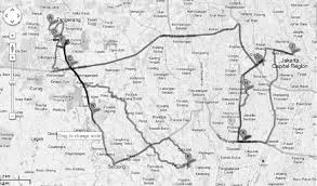However, like in google maps, you can use the mouse to drag the route to other roadways to customize it. Example Of Distribution Route Using Google Maps Download Scientific Diagram