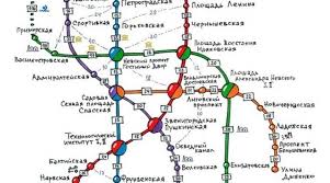 Финальная схема метро и мцд. V Peterburge Poyavilas Peshehodnaya Karta Metro