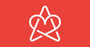 Star Heart Star Logo Design Logo Design Learning Logo