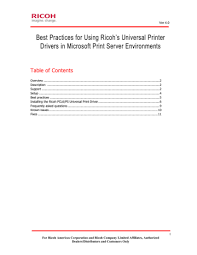 Enjoy fast, efficient print jobs at to 45 pages per minute (ppm) for vibrant prints in color or black and white. Ricoh Pcl6 Driver User Manual Manualzz