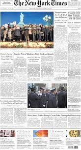 Long reads, cover stories, interviews and more from the new york times magazine. The New York Times In Print For Wednesday March 28 2018 The New York Times