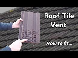 Maybe you would like to learn more about one of these? Roof Ventilation Tile Bathroom Exhaust Vent Extractor Youtube