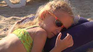 In out 1 daddy, ah. Sunglasses Child Little Girl In Stock Footage Video 100 Royalty Free 5189684 Shutterstock