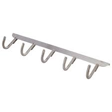 علاقة ملابس أسولا للباب ب5 مشابك ستانلس ستيل مطفي من ماركة وينكو