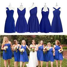 Short Bridesmaid Dresses Mismatched Bridesmaid Dresses Royal Blue Bridesmaid Dress Different Bridesmaid Dresses Fs010 Royal Blue Bridesmaid Dresses Blue Bridesmaid Dresses Short Short Bridesmaid Dresses