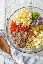 Pasta salad recipes south africa. Southern Style Tuna Macaroni Salad The Crumby Kitchen