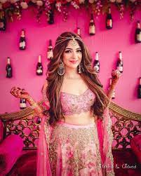Pin By Fatema Firdus On Bridal Indian Bride Hairstyle Lehenga Hairstyles Indian Bridal Hairstyles