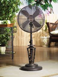 Pedestal Fan In Retro Style Outdoor Fan Outdoor Standing Fans Patio Fan