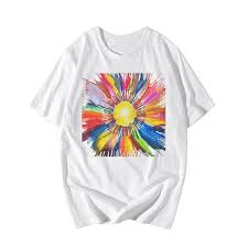 Maybe you would like to learn more about one of these? Tie Dye Shirt Women Harajuku Aesthetics Tshirt Summer Flowers Print Short Sleeve T Shirt Buy From 12 On Joom E Commerce Platform