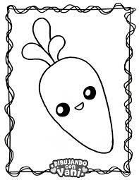 Zanahoria Kawaii Dibujos Tristes Dibujos Dibujos Kawaii