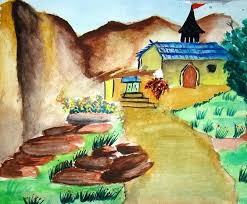 Beautiful Landscape Painting By Tanmay Artmajeur China oil painting manufacturer wholesale all kinds top quality art paintings,painting reproductions.