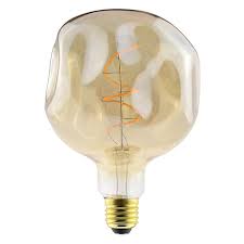 Ampoule led e27 à couleur changeante +télécommande. Ampoule Led A Filament Globe O 125mm E27 Blanc Chaud Castorama