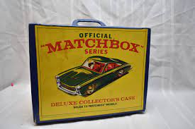 Vintage Official Matchbox Series Deluxe Collector S Case 1968 Holds 72 Cars Matchbox Lesney Original Diecast Toy Car Col Matchbox Diecast Toy Matchbox Cars