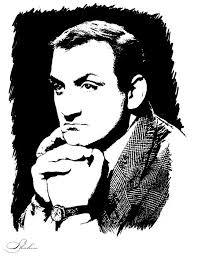 Stars Portraits Portrait Of Lino Ventura By Shahin 3 Portrait A Level Art Celebrity Portraits