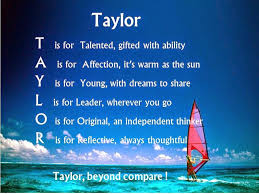 Taylor Girls Name Poem Jpg 960 720 Names With Meaning Taylor Name Names