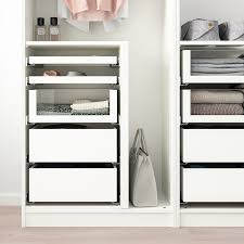 Until lego gets into the architecture business, i think we're all stuck with the closets we have. Komplement Drawer With Glass Front White 19 5 8x22 7 8 Ikea