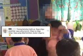 Cikgu mengajar sabah pinagan ditolak kemurungan bakar kereta. Padah Rakam Cikgu Campak Murid Tadika Guru Praktikal Dakwa Kena Buang Dah Berkali Kali Pengetua Pesan Kawal Emosi Tapi Tak Diendahkan Viral Mstar