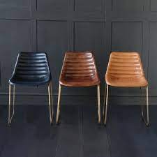 Pin By Drakefield House On Modern Farmhouse In 2021 Leather Dining Chairs Dining Chairs Leather Dining
