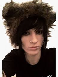 Emo boy rawring 20s Johnnie Guilbert" Sticker for Sale by bubbleiel