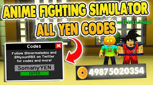 So these are all the currently active anime fighting simulator codes. New 3 Secret Yen Codes Anime Fighting Simulator Roblox Youtube