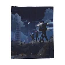 Skibidi Toilet Midnight Mission Throw Blanket Tv Woman X Tv | Desertcart  INDIA