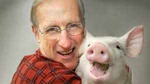 Did you know that James Cromwell, the actor who played the farmer in Babe  the Brave Pig, decided to become vegan after filming the movie? During  filming, he had the opportunity to