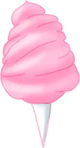Pink Cotton Candy Digital Clip Art Instant Download Pink Cotton Candy Candy Clipart Candy Drawing