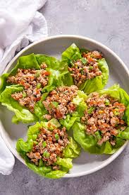 10 imaginative garlands to add charm and short an envelope for holiday cards? Sesame Pork Lettuce Wraps The Salty Marshmallow