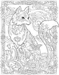 Http Www Doverpublications Com Zb Samples 806197 Sample7b Html Animal Coloring Pages Fox Coloring Page Coloring Pages