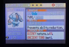 59 Best Registeel Images On Pholder Shiny Pokemon The