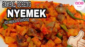 Yg bener aih pake ati dan ampela 😬😬 Sambal Goreng Nyemek Ati Ampela Dan Kentang Youtube