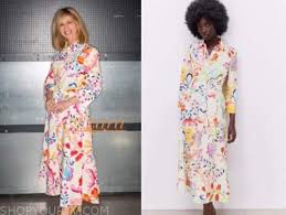 We've compiled together a compilation kate garraway's good morning britain best bits now the presenter has made her way into the treacherous jungle. Kate Garraway Fashion Clothes Style And Wardrobe Worn On Tv Shows Shop Your Tv