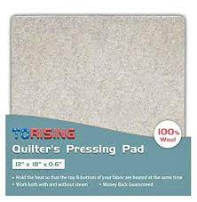 Quilter S Pressing Pad Mat 12 X18 100 Wool For Professional Ironing Portable Quilting Heat Press Pad For Traveling Camping Co Quilters Ironing Pad Sewing