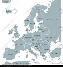Weltkarte kontinente weltkarte umriss geographie karte. Europa Lander Politische Karte Lizenzfreies Bild 14953211 Bildagentur Panthermedia