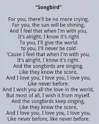 See full list on songlyrics.com My Very Sweet Most Favorite Song By Fleetwood Mac Songbird Fleetwood Mac Lyrics Music Quotes Lyrics Favorite Lyrics
