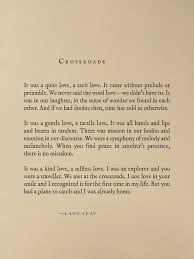 Crossroads Lang Leav Words Lang Leav Poems Lang Leav