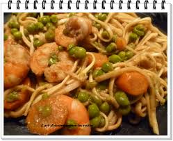 Recette nouilles chinoises au paprika fumé, crevettes marinées au citron vert par ma cuisine au. Nouilles Sautees Aux Crevettes Ww Cookeo L Art D Accompagner Les Restes