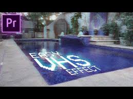 Easiest Instant Vhs Effect Look In Adobe Premiere Pro Cc 2017 Tutorial How To No Plugin Needed Adobe Premiere Pro Premiere Pro Tutorials Premiere Pro Cc