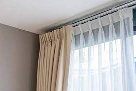 We know every home is different and how you wish to hang your curtains is too, that's why we also stock curtain tracks for bay windows, ceiling curtain tracks, and door. Curtain Track 3ft 6 6ft Ceiling Track For Curtains Ceiling Or Wall Mount Curtain Tracks System Room Divider Ceiling Curtain Track Rail For Living Room Bedroom Drop Ceiling Shower Ceiling Track Set Buy Online At Best Price